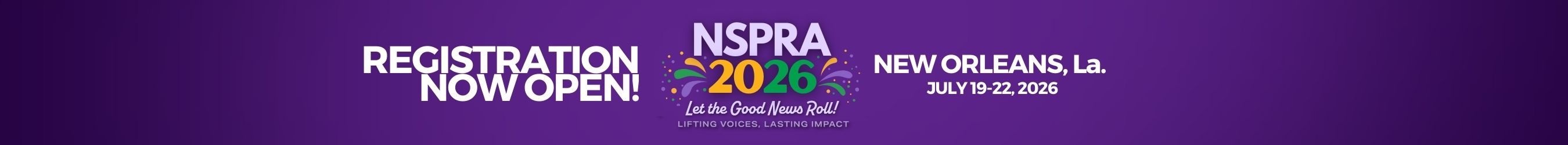 NSPRA 2026 Registration Now Open!